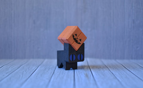 cat block halloween