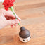 Donguri Mama 单枝花瓶｜日本手工木制花器 Comomg