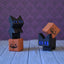 cat block halloween