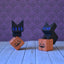 cat block halloween